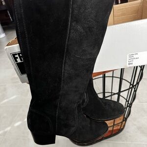 FRYE Women's Clara Otk Suede Boot